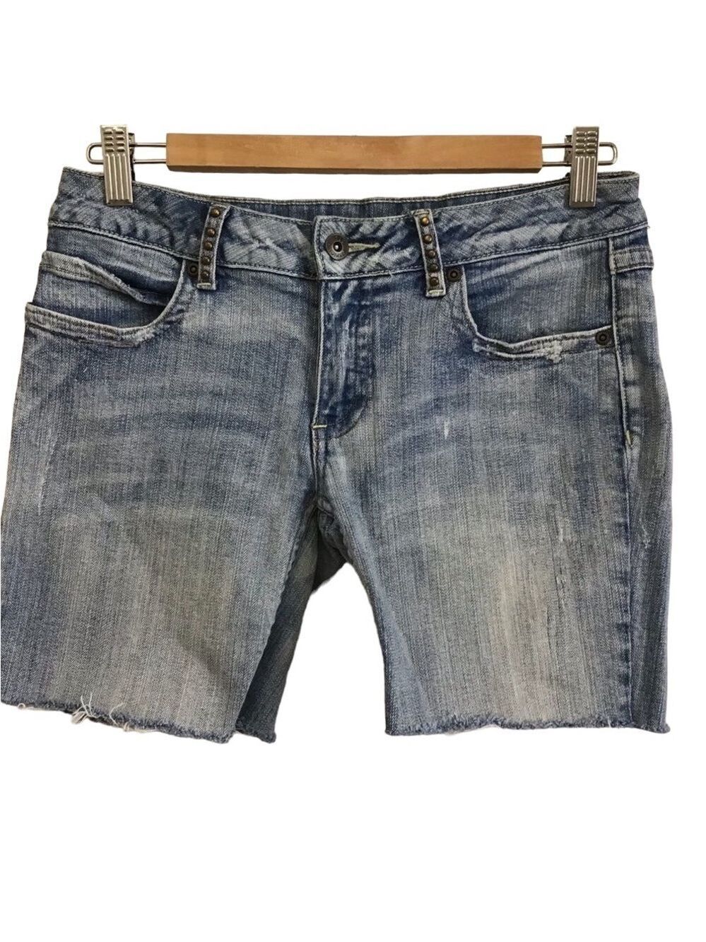 725 Originals  jeans shorts size 7 boyfriend blue distressed stretchy denim 7